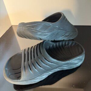 Hoka One One Slides Black Size Women's 7